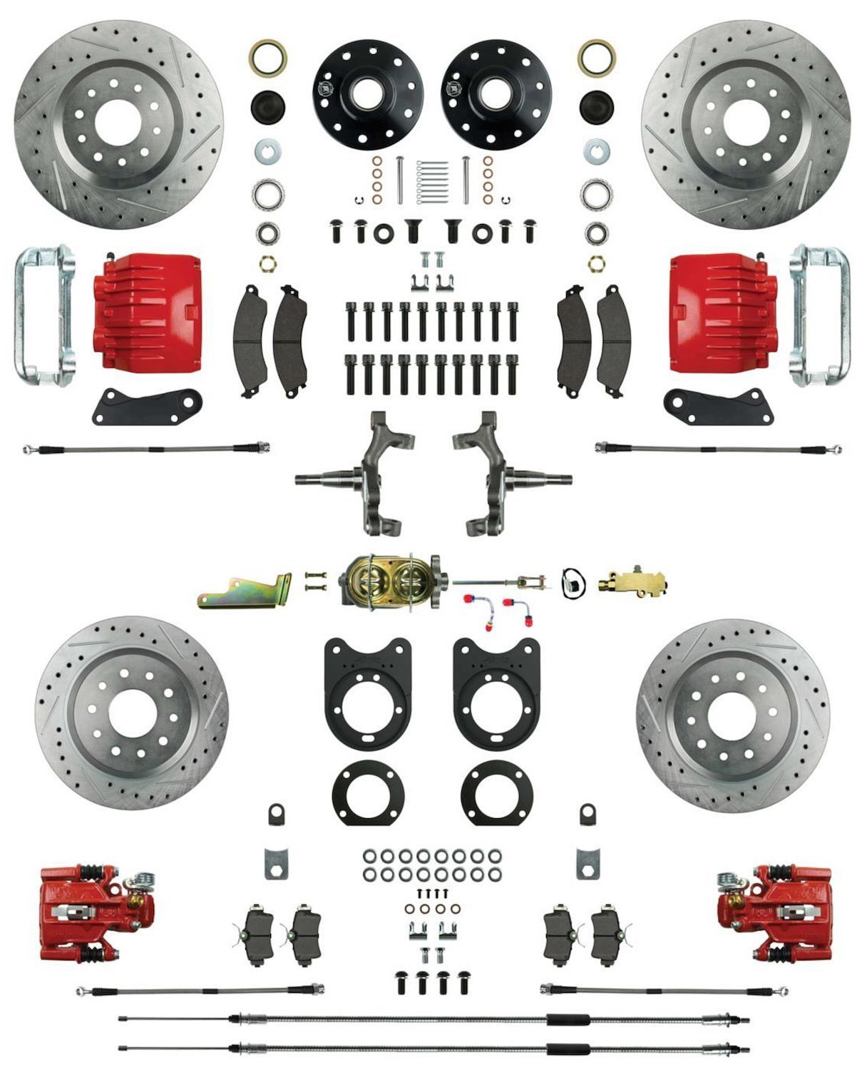 4-Wheel Disc Brake Conversion Kit 1967 GM F-Body