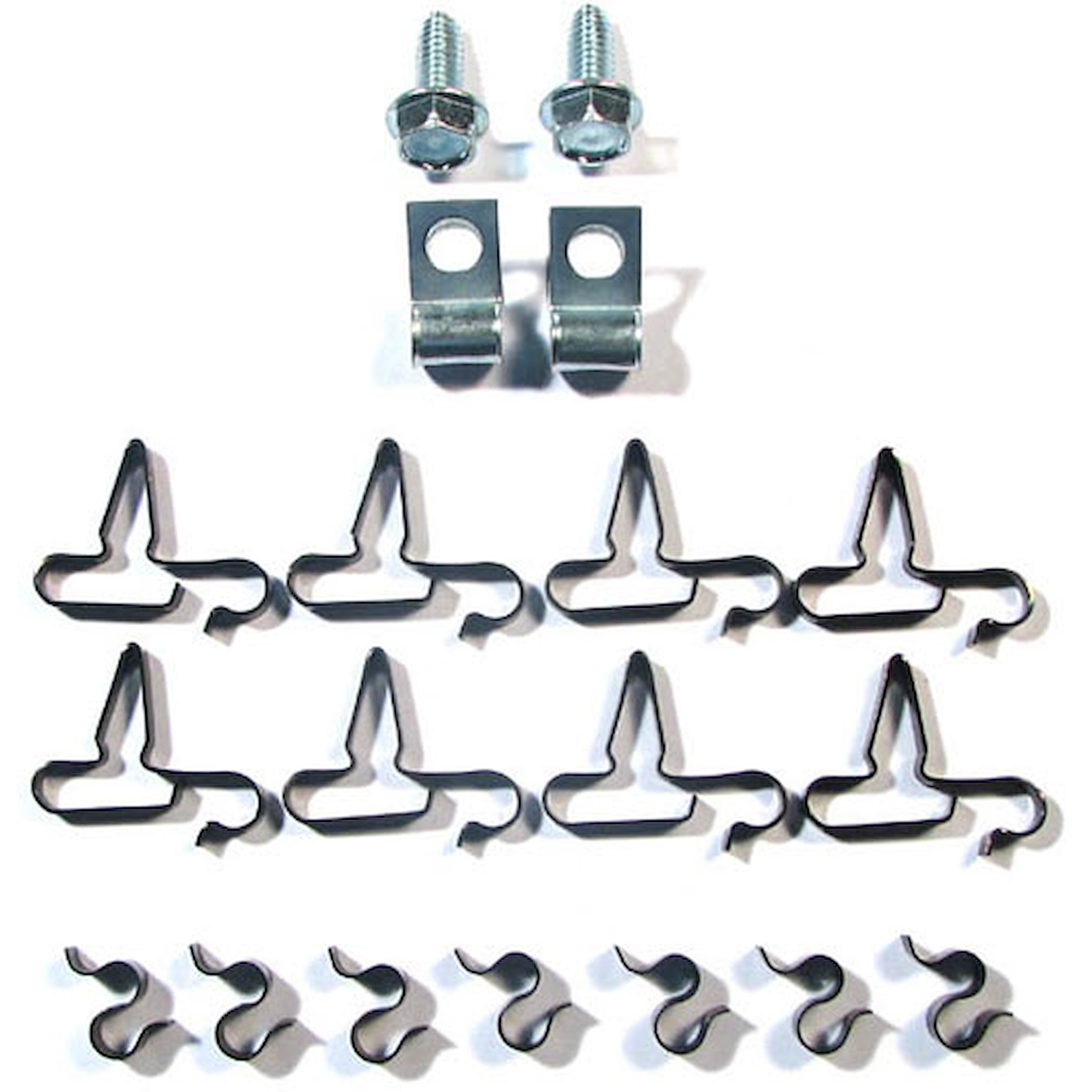 68 -70 B Body 5/16 x 1/4 Fuel Line Clip Set 19 pcs.