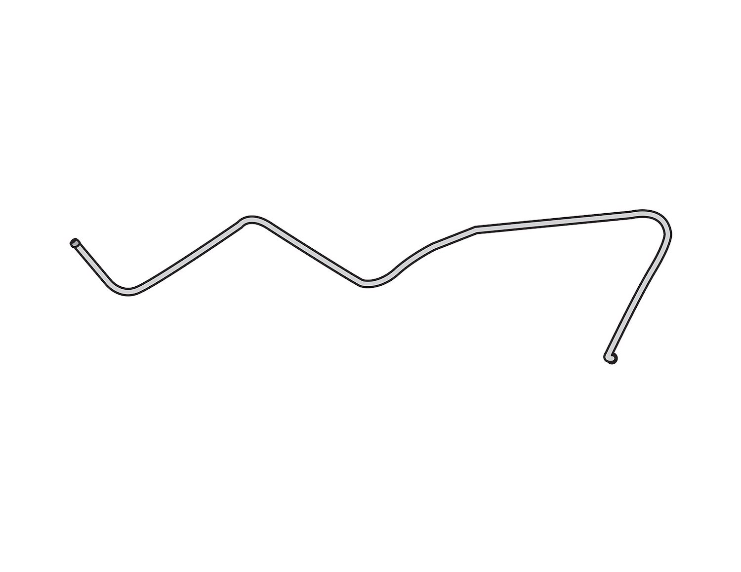 55 -57 V-8 Rochester 4BBL - Dist. Vacuum Line - Stainless