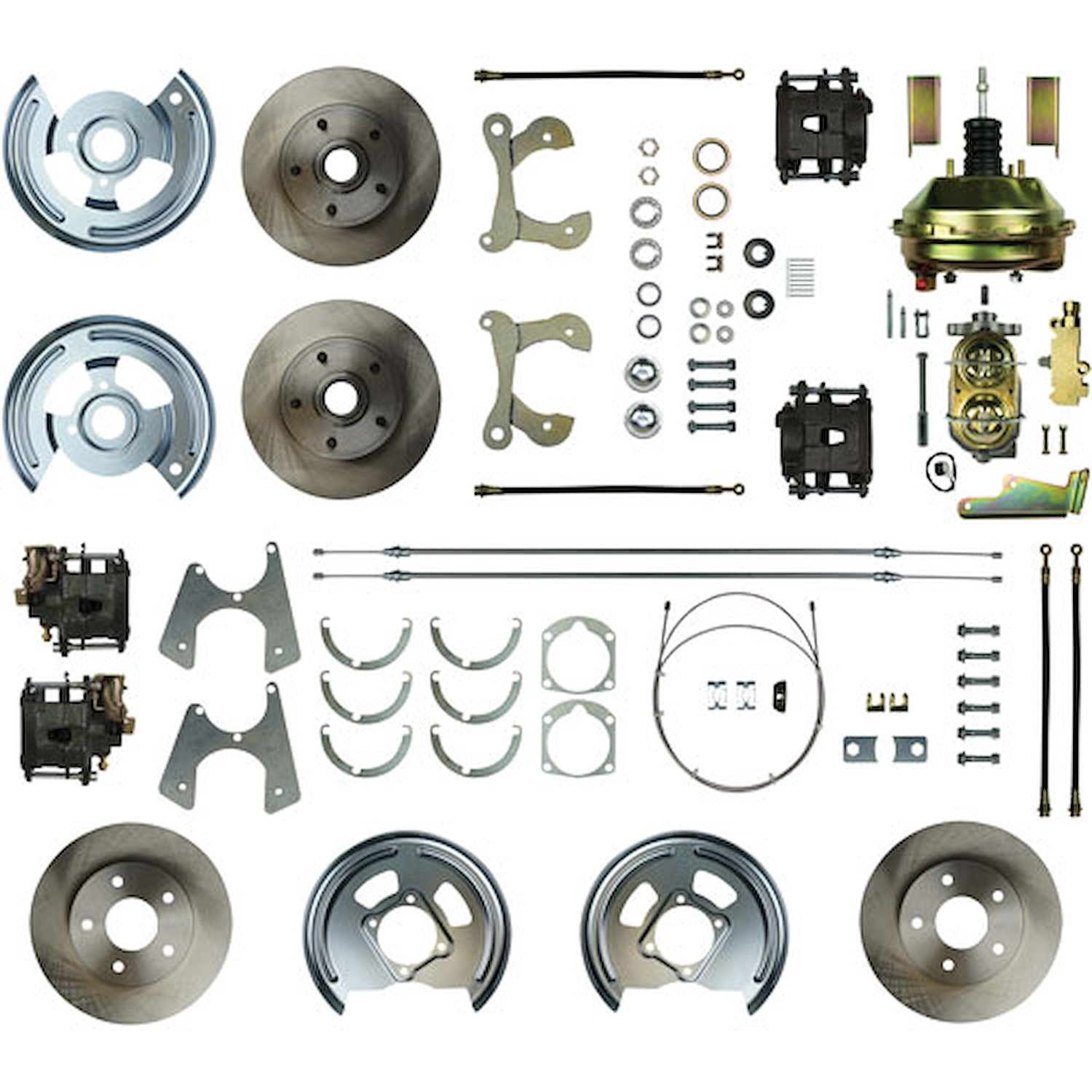 58 Full Size Chevy 4 Wheel Power Disc Conversion Booster Master Cylinder AND Rear Conversion Invoiced Below