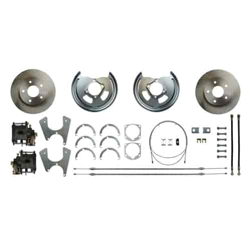 Non C-Clip GM Rear Disc Conversion Backing Plates Incl.