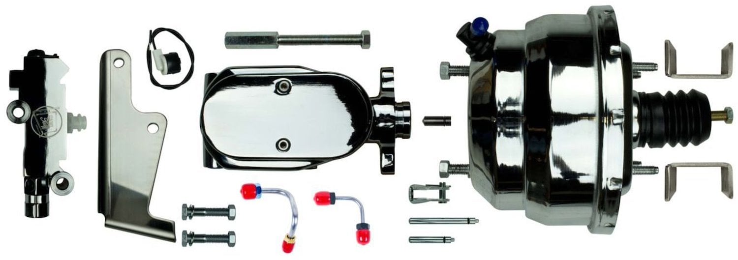 Brake Booster/Master Cylinder Kit 1955-1958 Chevy Bel Air,