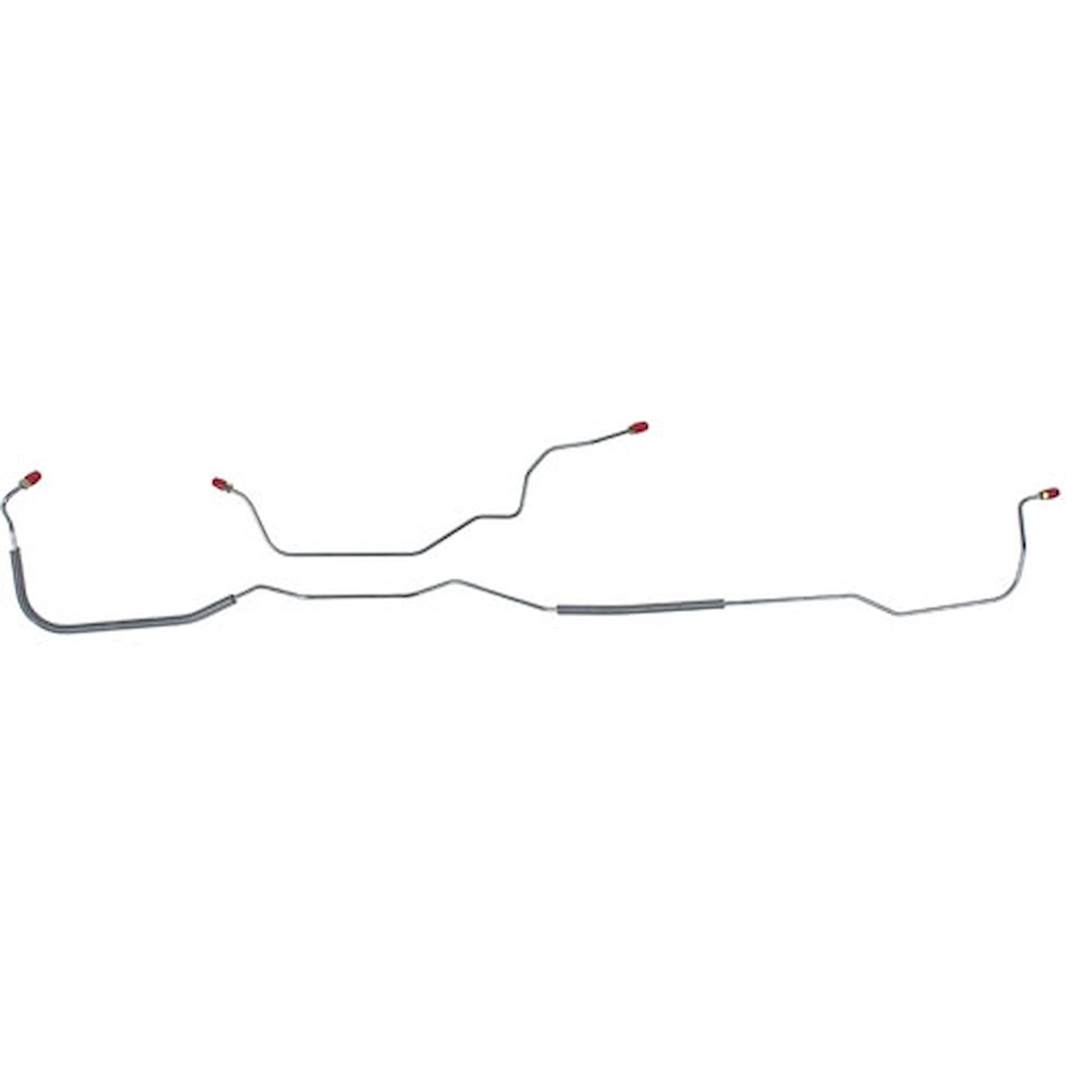 67 9 28 Spline - Rear Axle Brake Lines 2 Pcs.