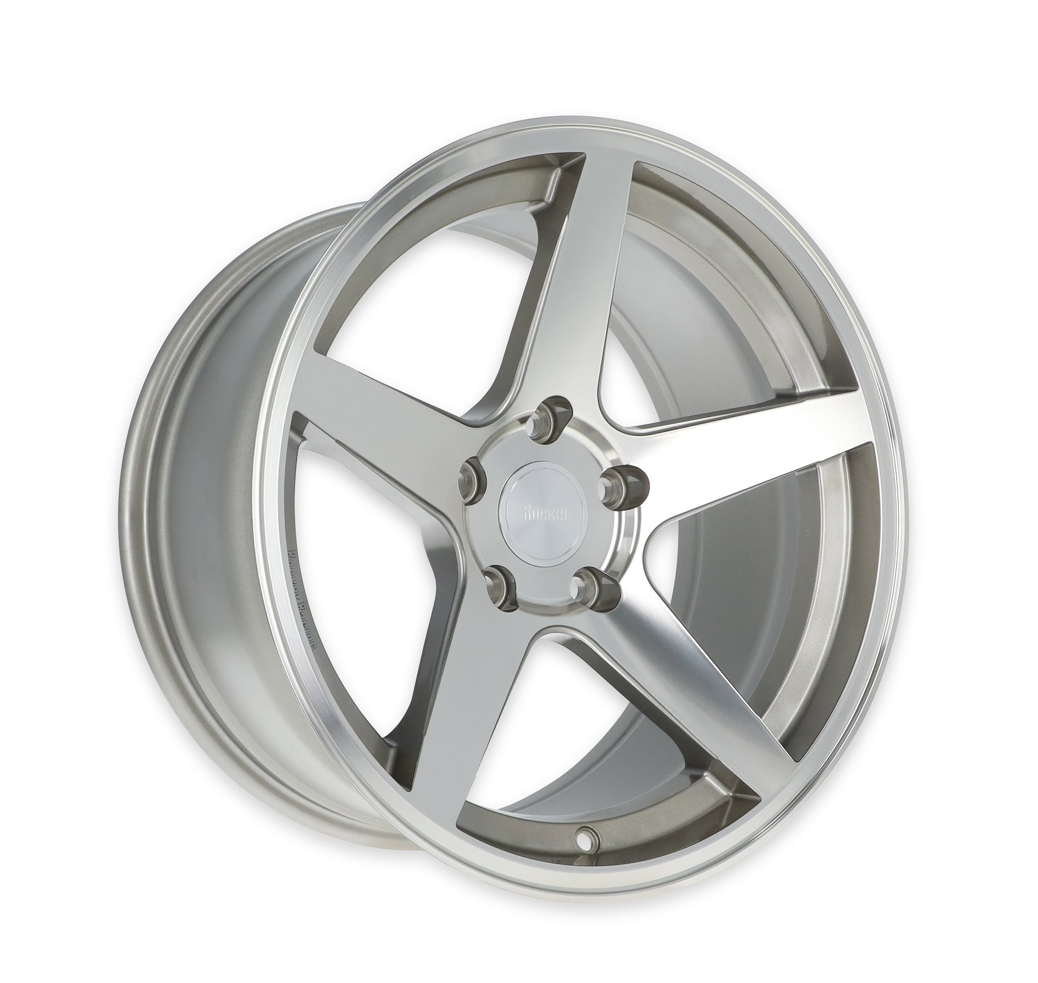 TTR29-8117360-C Rocket Flare Wheel [Size: 18" x 11"] Titanium/Machined Finish