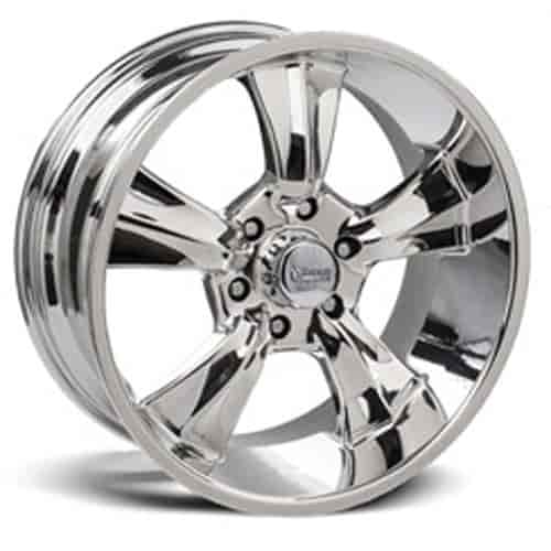 Rocket Booster 6 Size 20x9 6x135 Bolt Pattern 0 Offset 5.00 Backspace Chrome