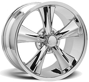 Modern Muscle Booster Wheel - Chrome 1994-04 Mustang