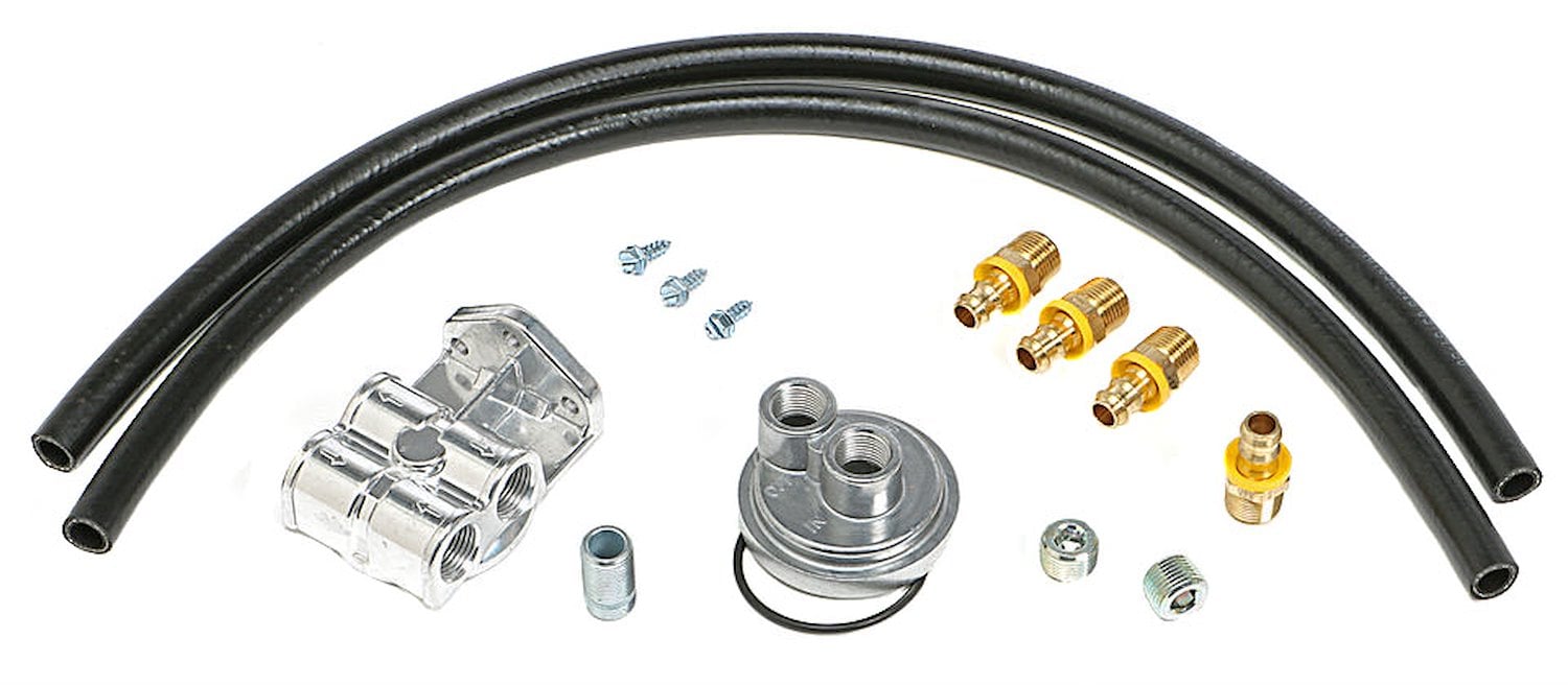 Single Oil Filter Relocation Kit GM V8 & 1999-2006 GM LS Series