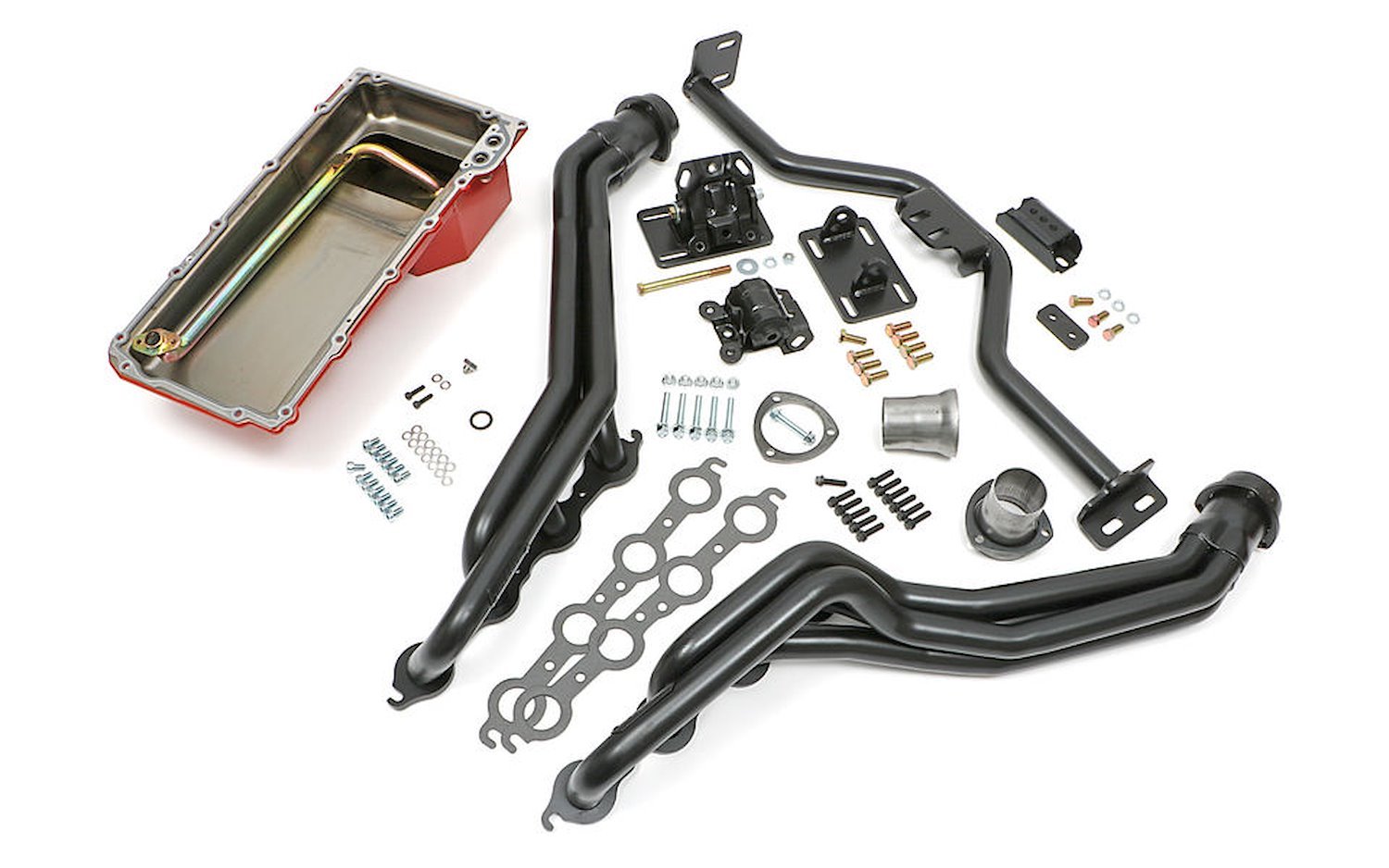 42163 Engine Swap-In-A-Box Kit for GM LS (Gen III/IV) Engine and 4L60E/70E Transmission, 1982-2004 GM S10/S15/Blazer 2WD