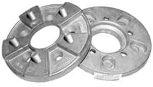 Cast Aluminum Wheel Adapters Fits 5 x 4-1/2
