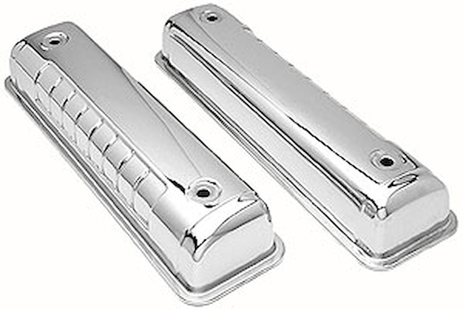 Chrome Plated Steel Valve Covers 1954-1964 Ford Y-Block