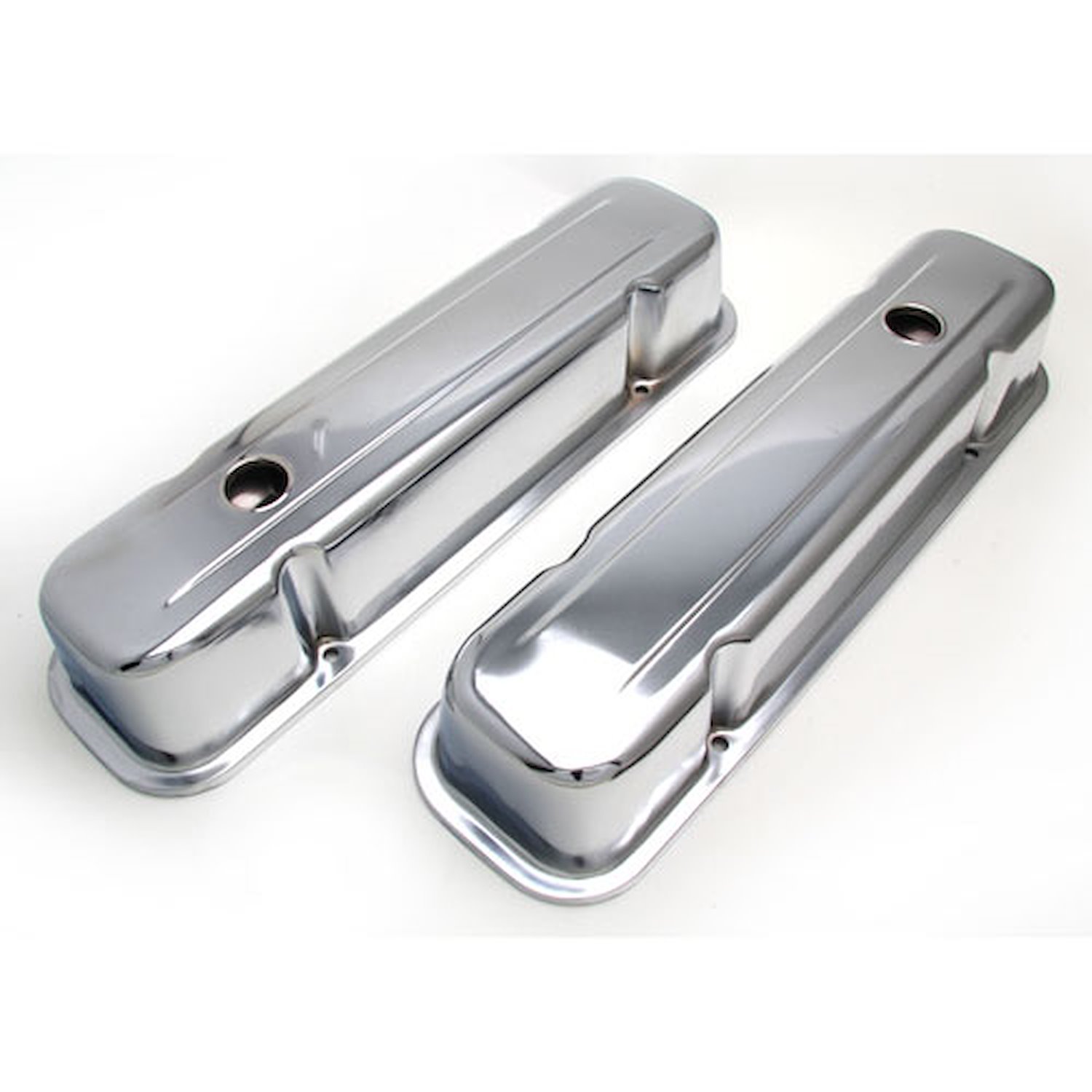 Chrome Plated Steel Valve Covers 1959-1979 Pontiac 326-455 V8