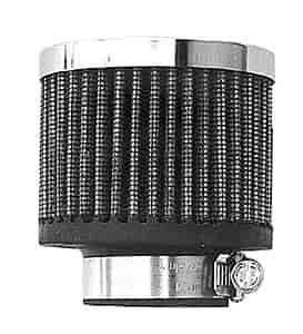 Chrome Valve Cover Filter Breather Clamp-On