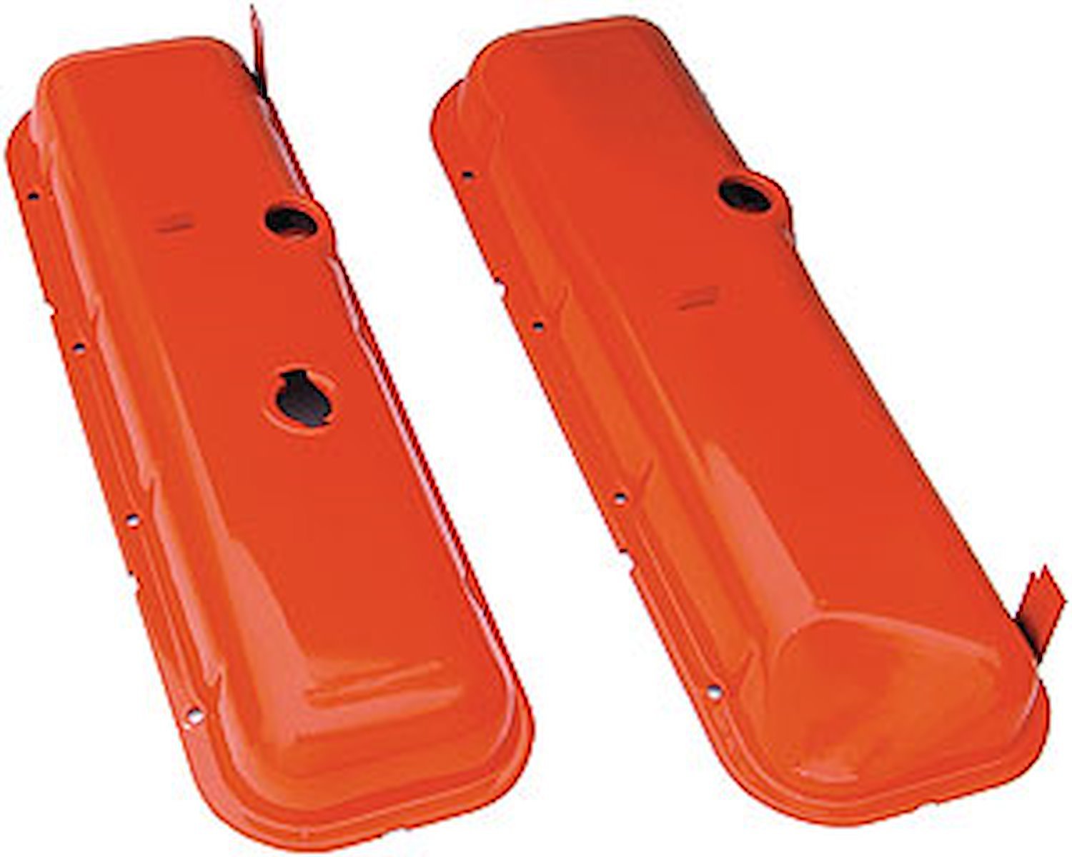 OE Reproduction Powdercoated Steel Valve Covers 1965-72 Big