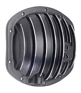 Black Powdercoated Aluminum Differential Cover Kit 1966-03 Dodge w/Dana 25-27-30 (10-Bolt) Front