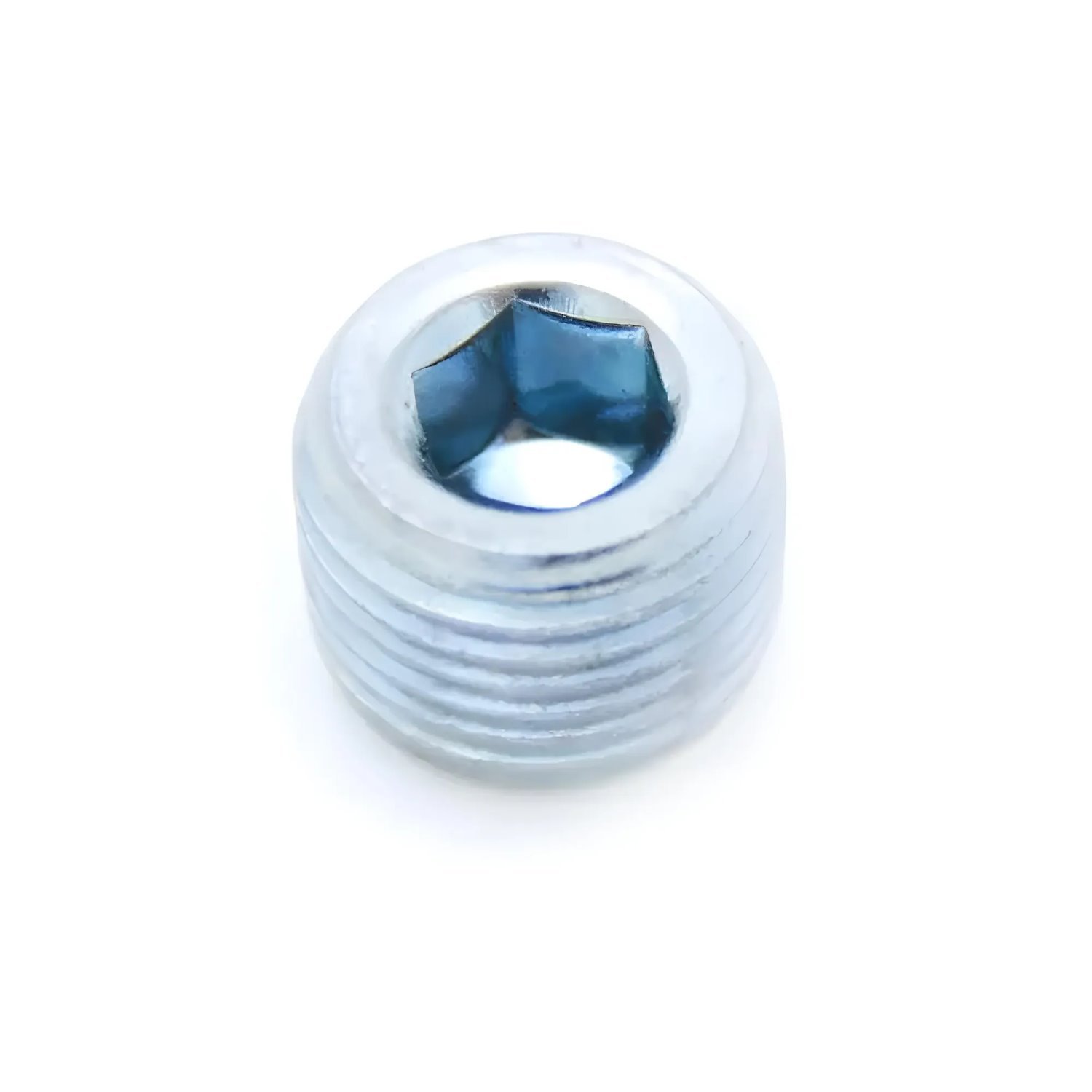 00-01002 1/8 in. NPT Countersunk Plug, Zinc