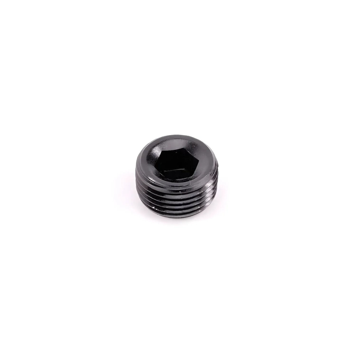 00-01004 3/8 in. NPT Pipe Plug, Black