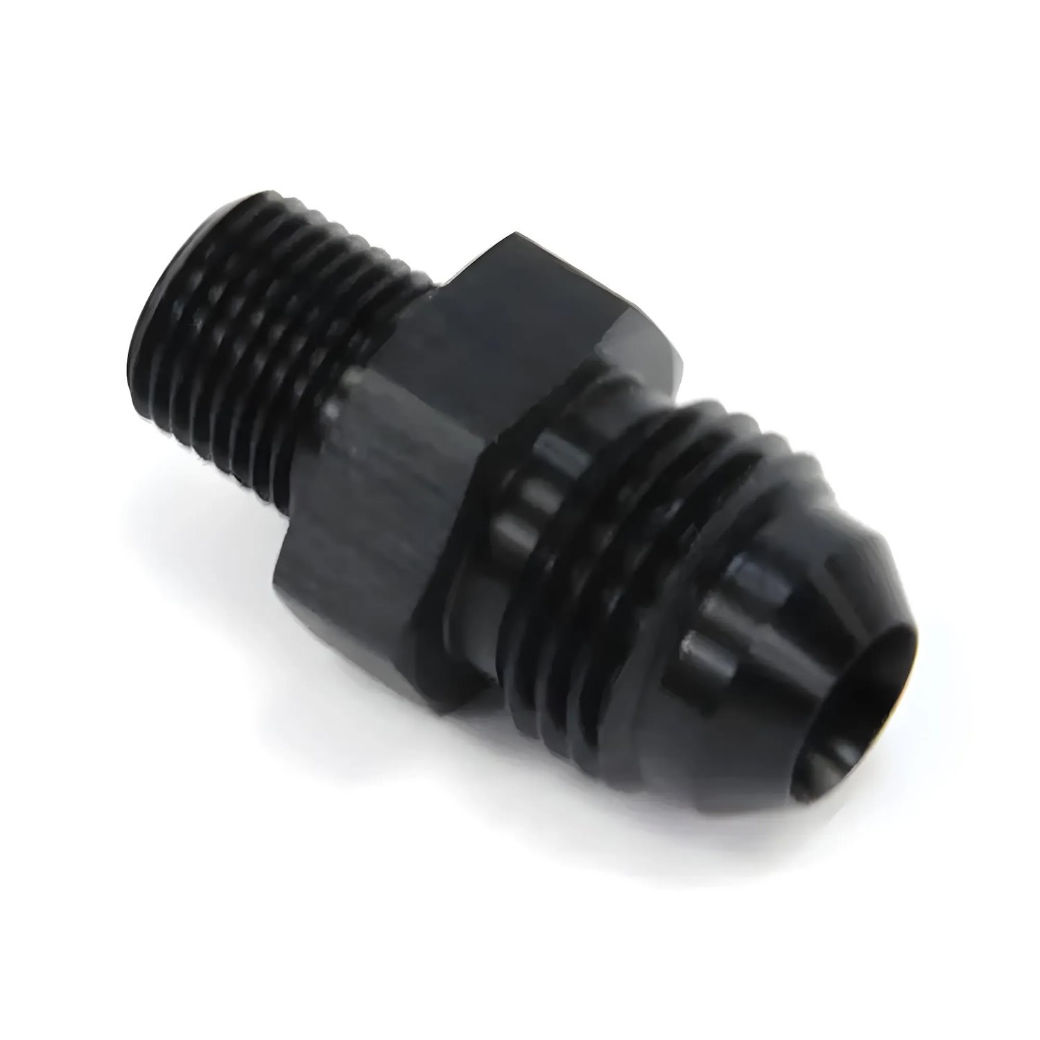 00-01153 1/8 in. NPT x 6AN Straight Fitting, Male/Male, Black
