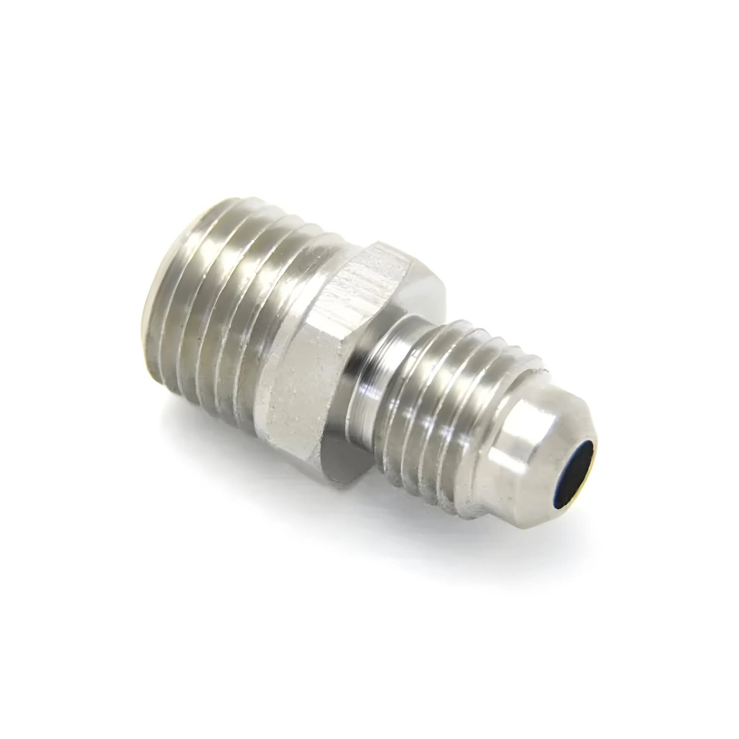 00-01155-B 1/4 in. NPT x 4AN Straight Fitting, Male/Male