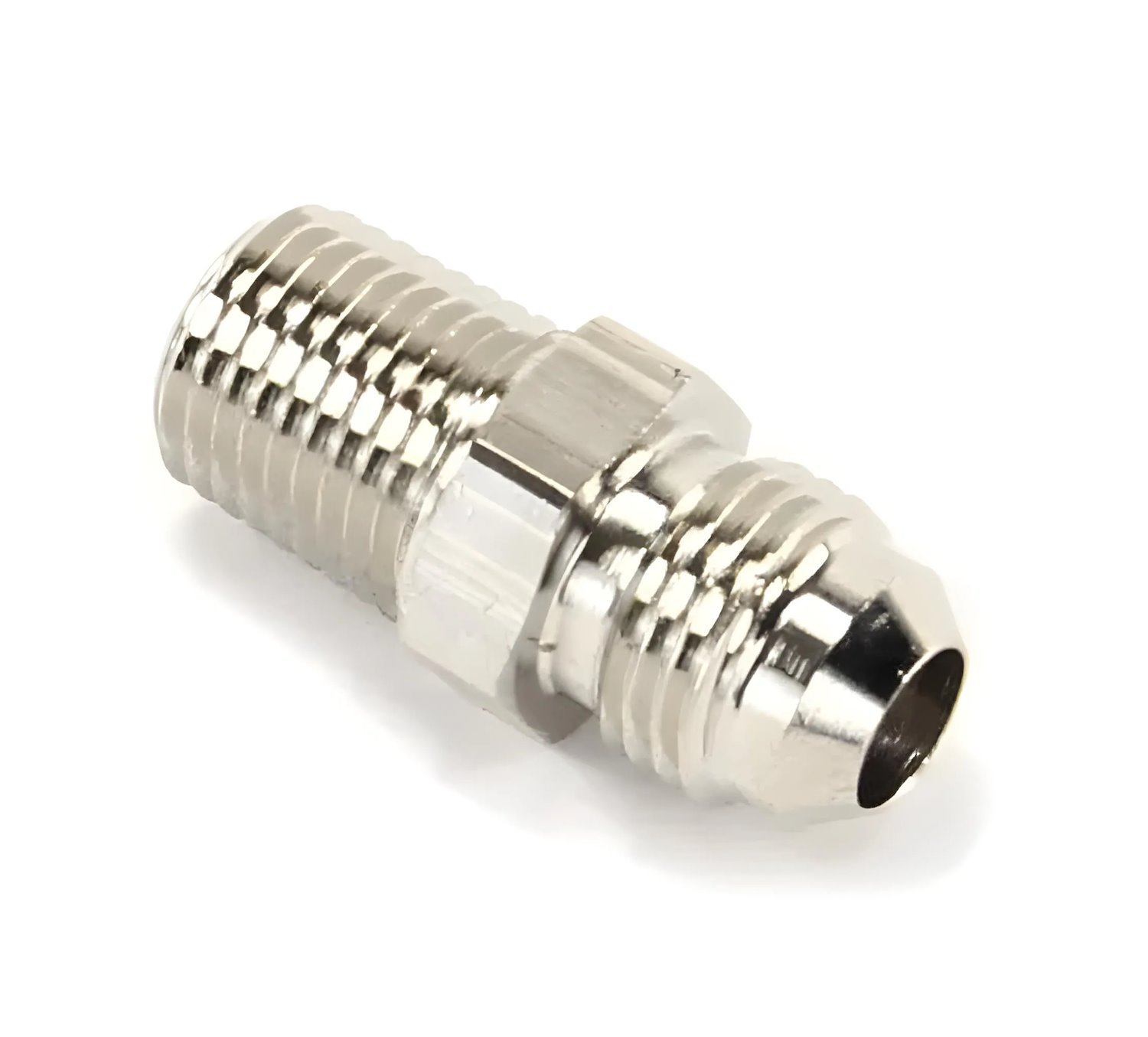 00-01156-B 1/4 in. NPT x 6AN Straight Fitting, Male/Male