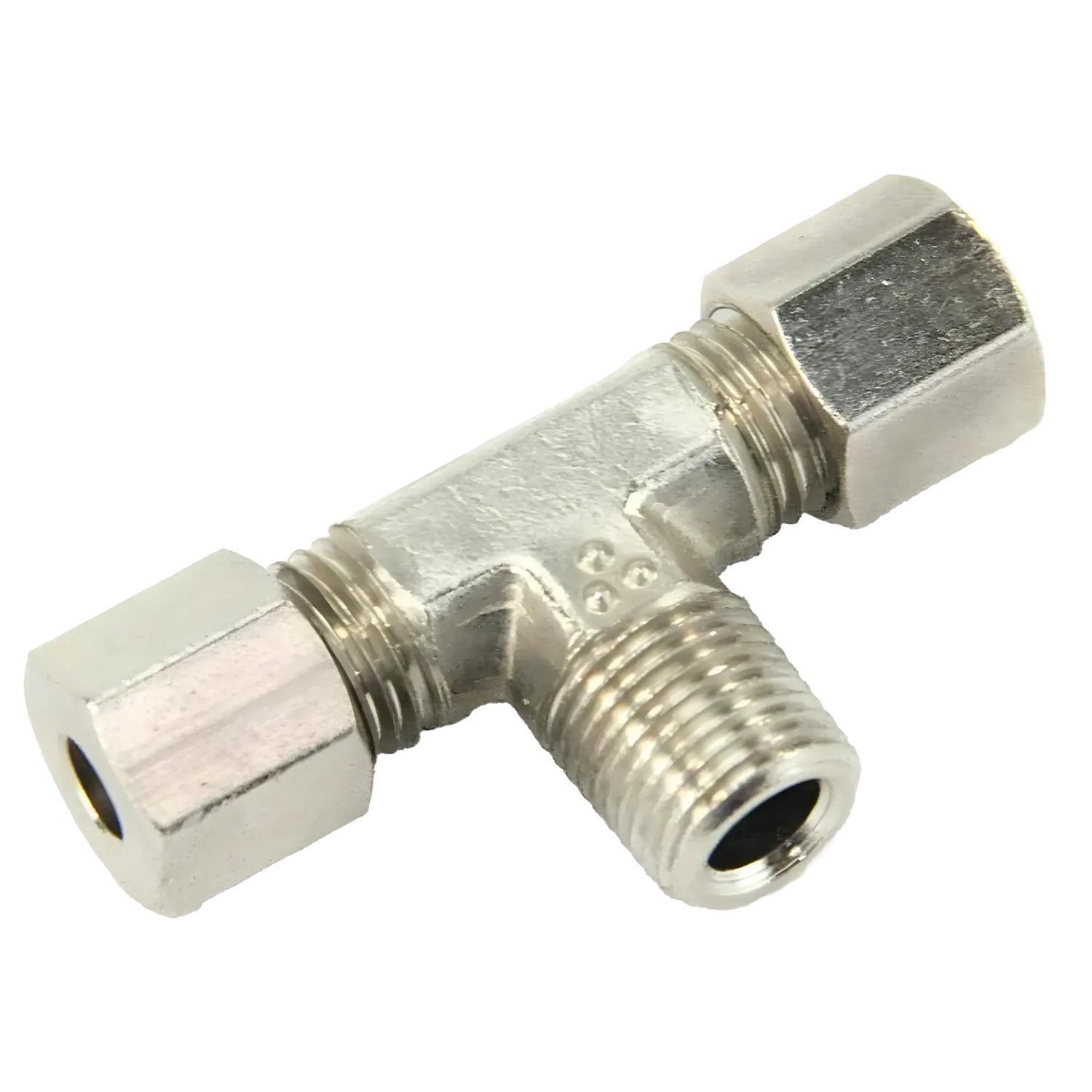 00-01468-B 1/8 in. NPT x 3/16 in. Compression x 3/16 in. Compression Branch Tee Fitting