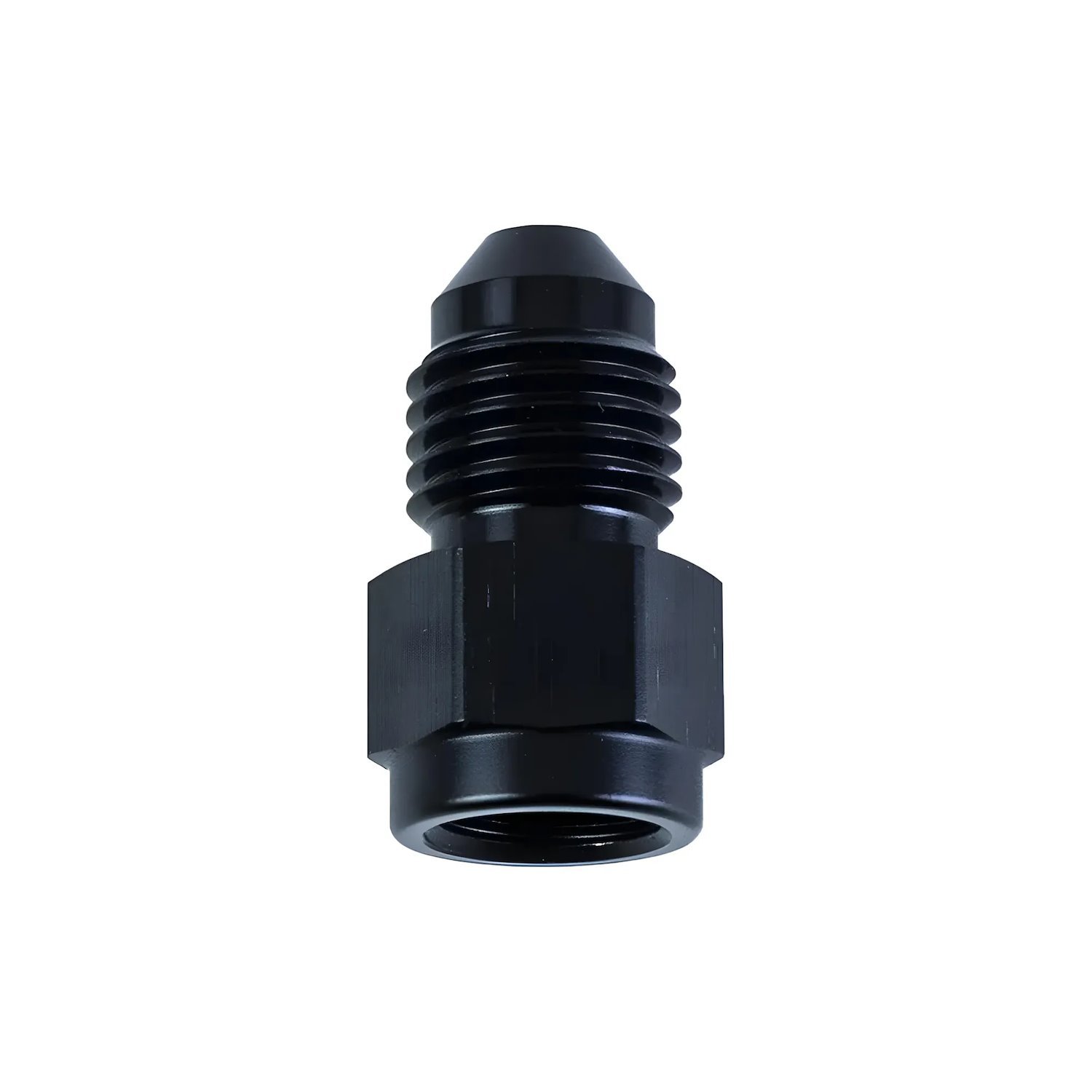 00-01614 3AN to 4AN Straight Expander Fitting, Black