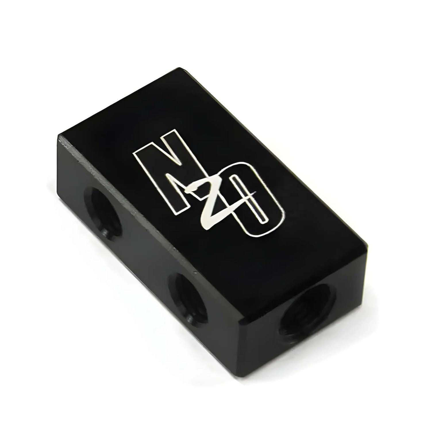 00-01760 Compact 2 in 4 Out Sensor Port Distribution Block, 1/8 in. NPT Inlets, 5/16-24 in. Outlets