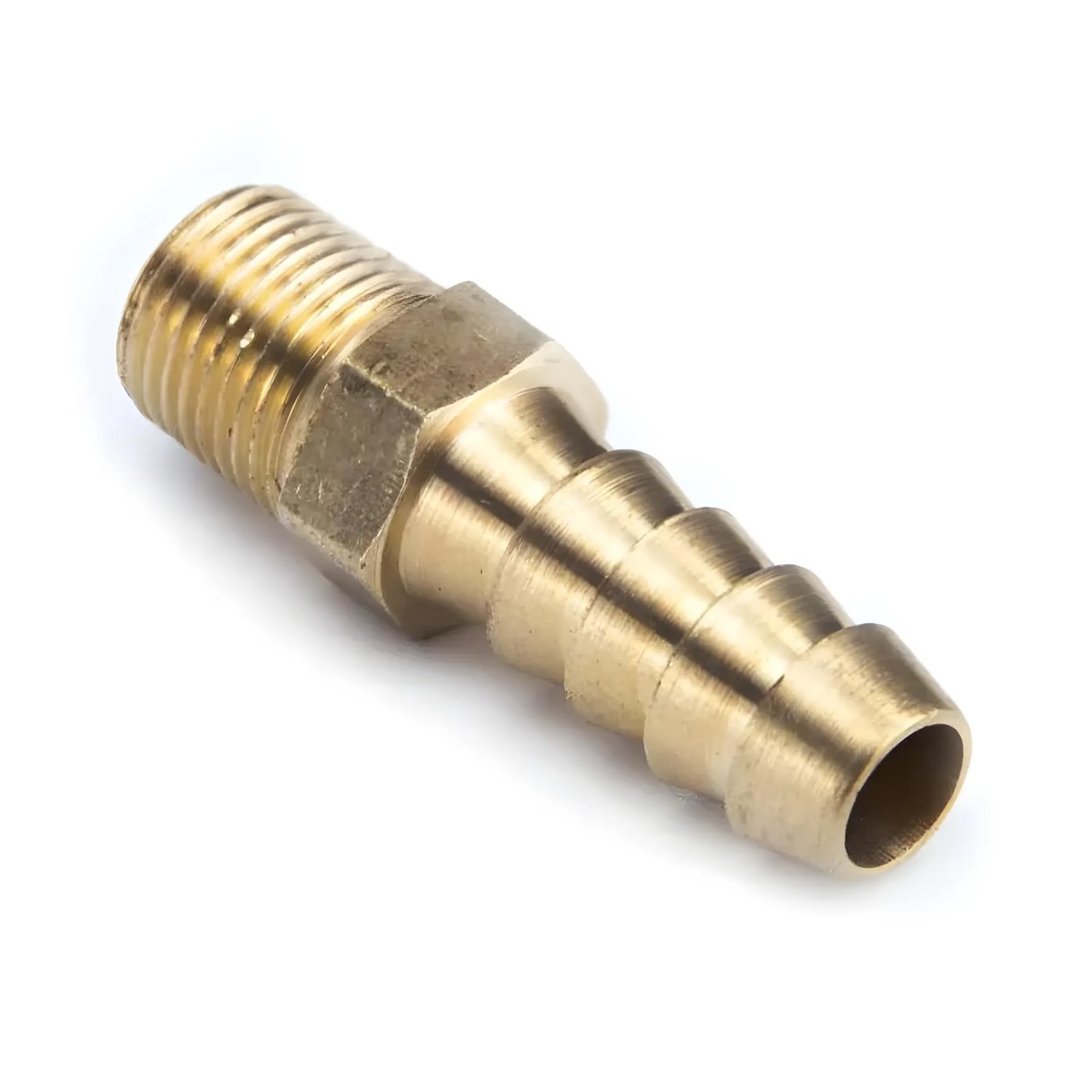 00-01920-B 1/8 in. NPT x 5/16 in. Straight Hose Barb Fitting, Male/Male
