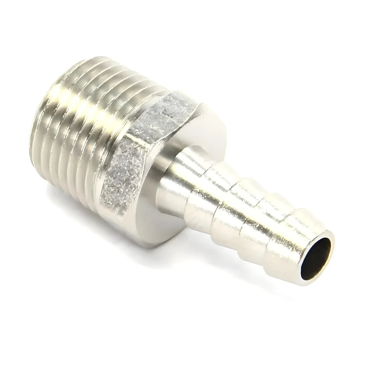 00-01923-B 3/8 in. NPT x 5/16 in. Straight Hose Barb Fitting, Male/Male