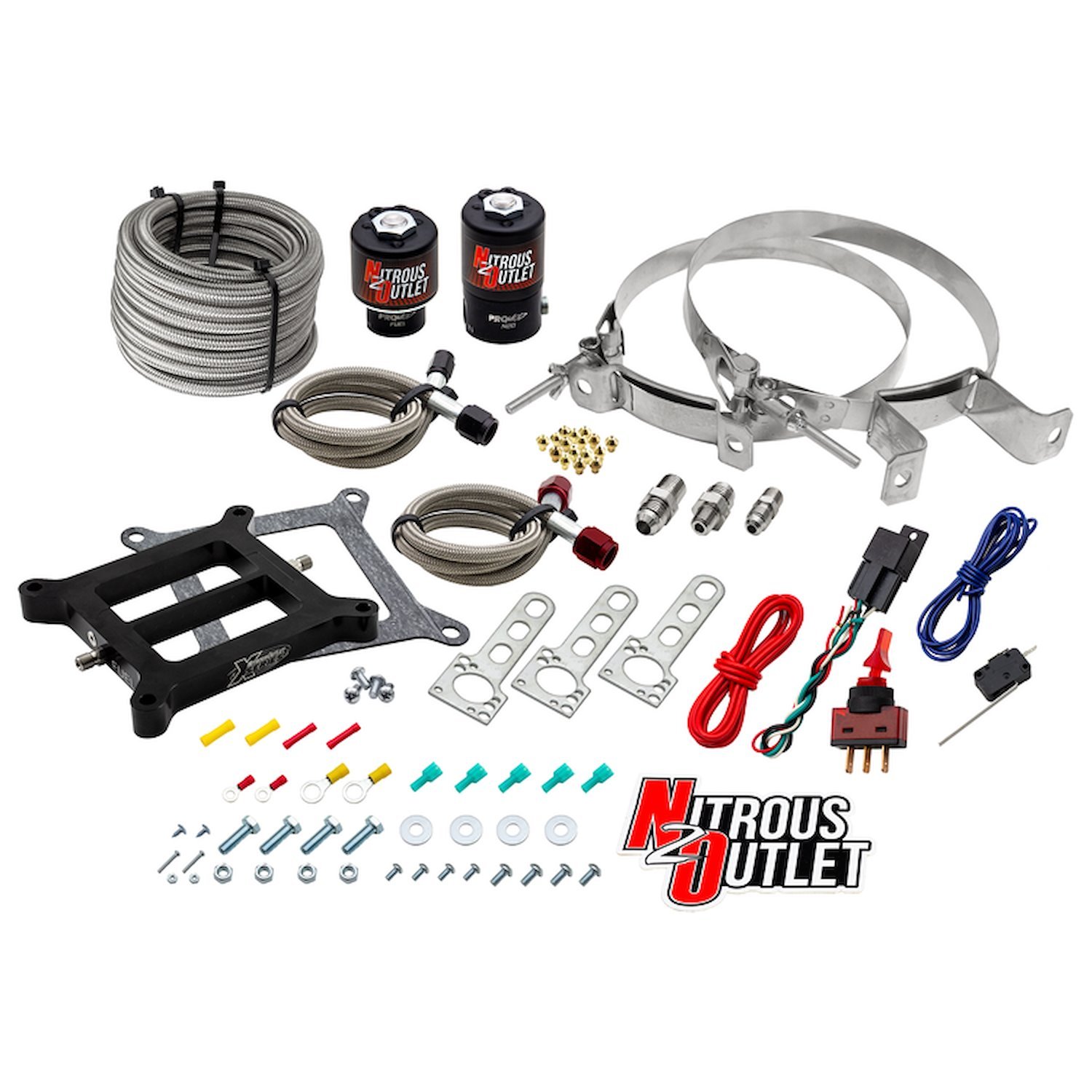 00-10070-00 Weekend Warrior 4150 Plate System, Gas/E85, 5-55psi, 100-350 HP, No Bottle
