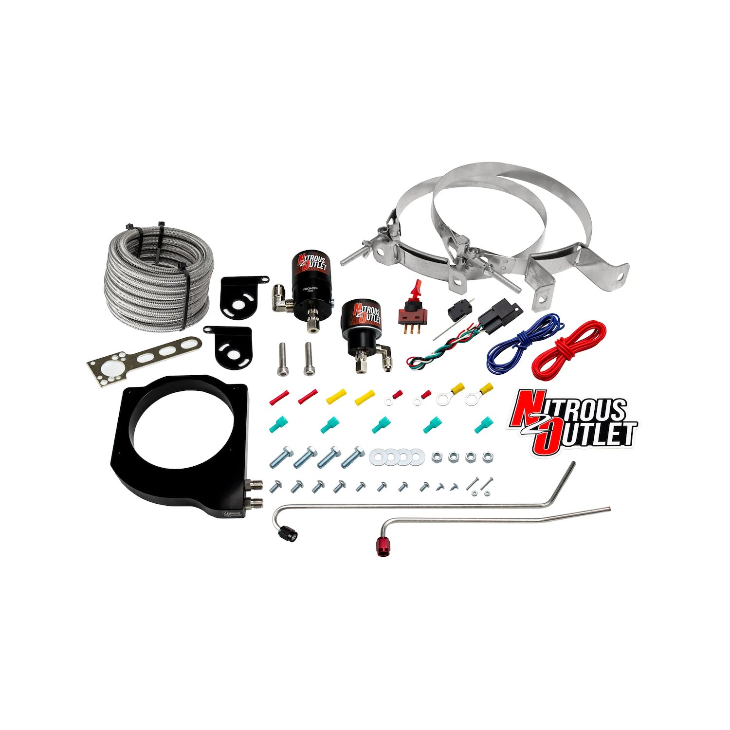 00-10166-00 GM BTR Equalizer 1 LS1/LS2 Throttle Body Plate System, Gas/E85, 5-55 psi, 50-200hp, No Bottle