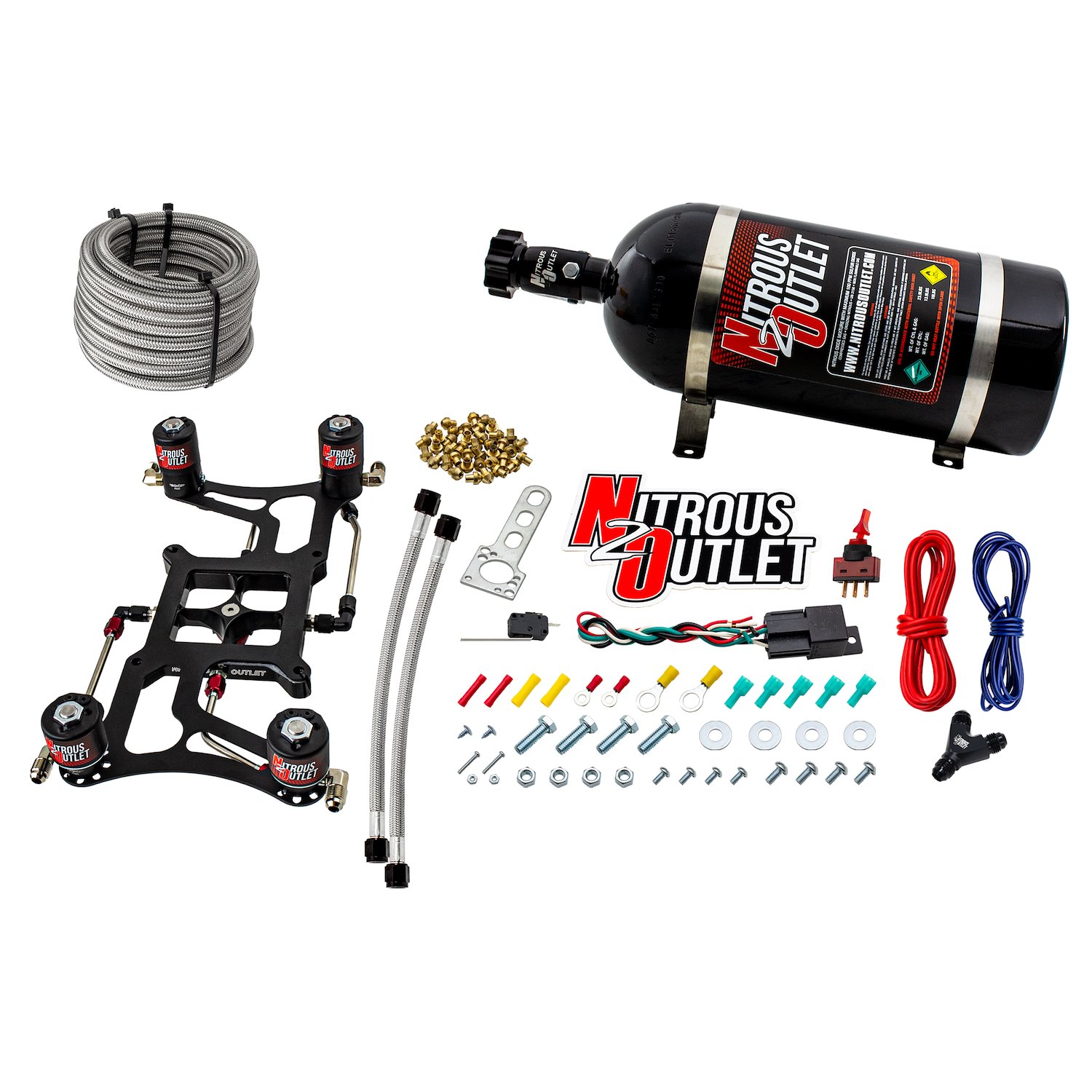 00-10628-10 4150 Hornet 2 Race Dual-Stage System, Hard-Line