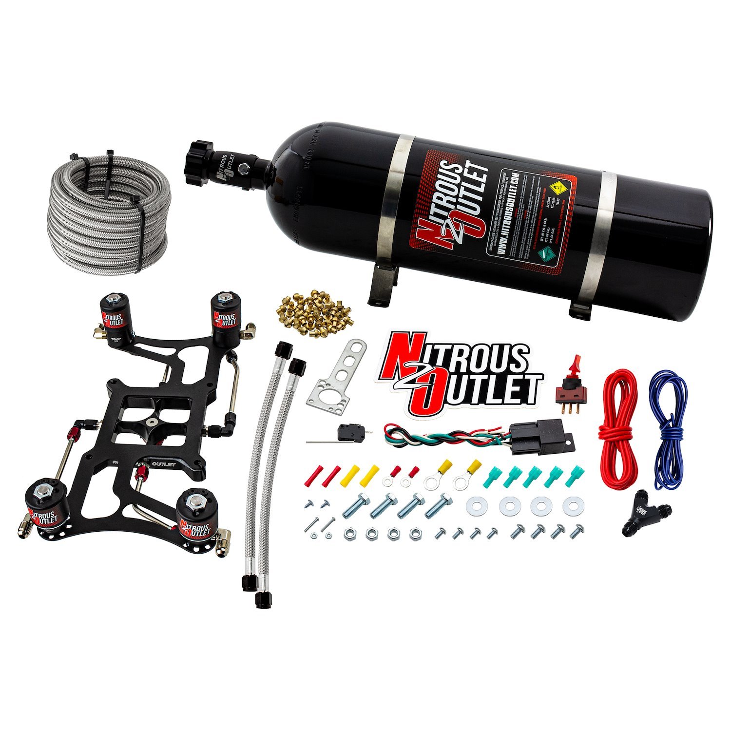 00-10628-15 4150 Hornet 2 Race Dual-Stage System, Hard-Line