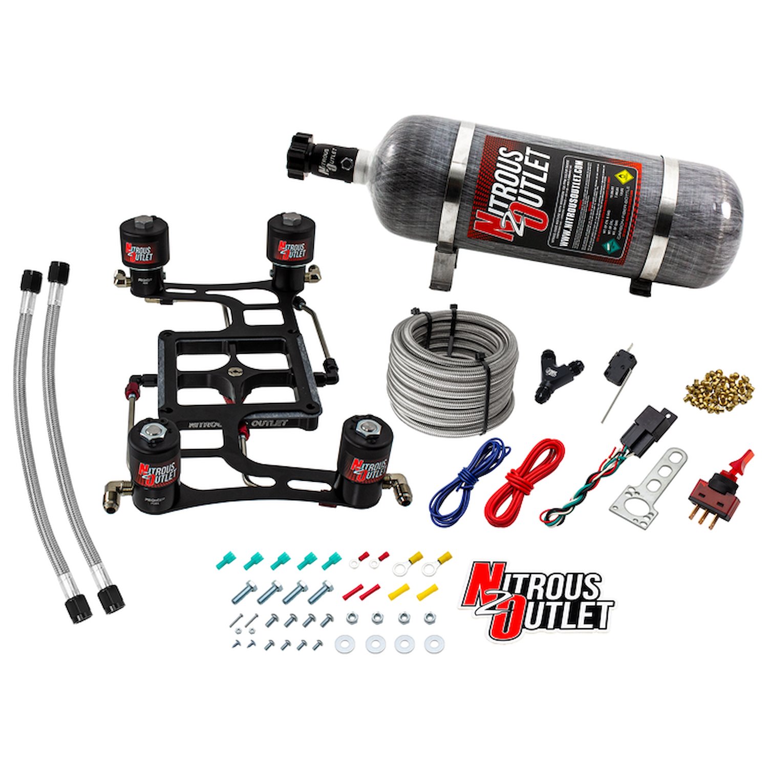 00-10640-12 4500 Hornet 2 Race Dual-Stage System, Hard-Line
