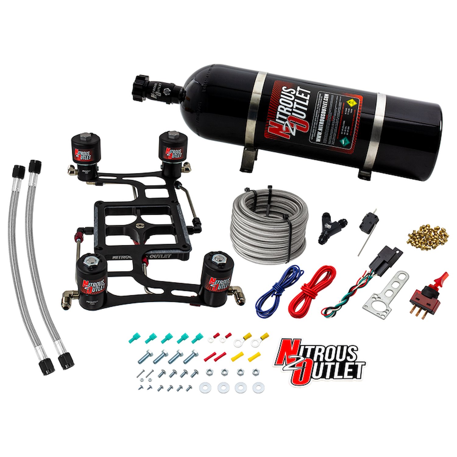 00-10640-15 4500 Hornet 2 Race Dual-Stage System, Hard-Line