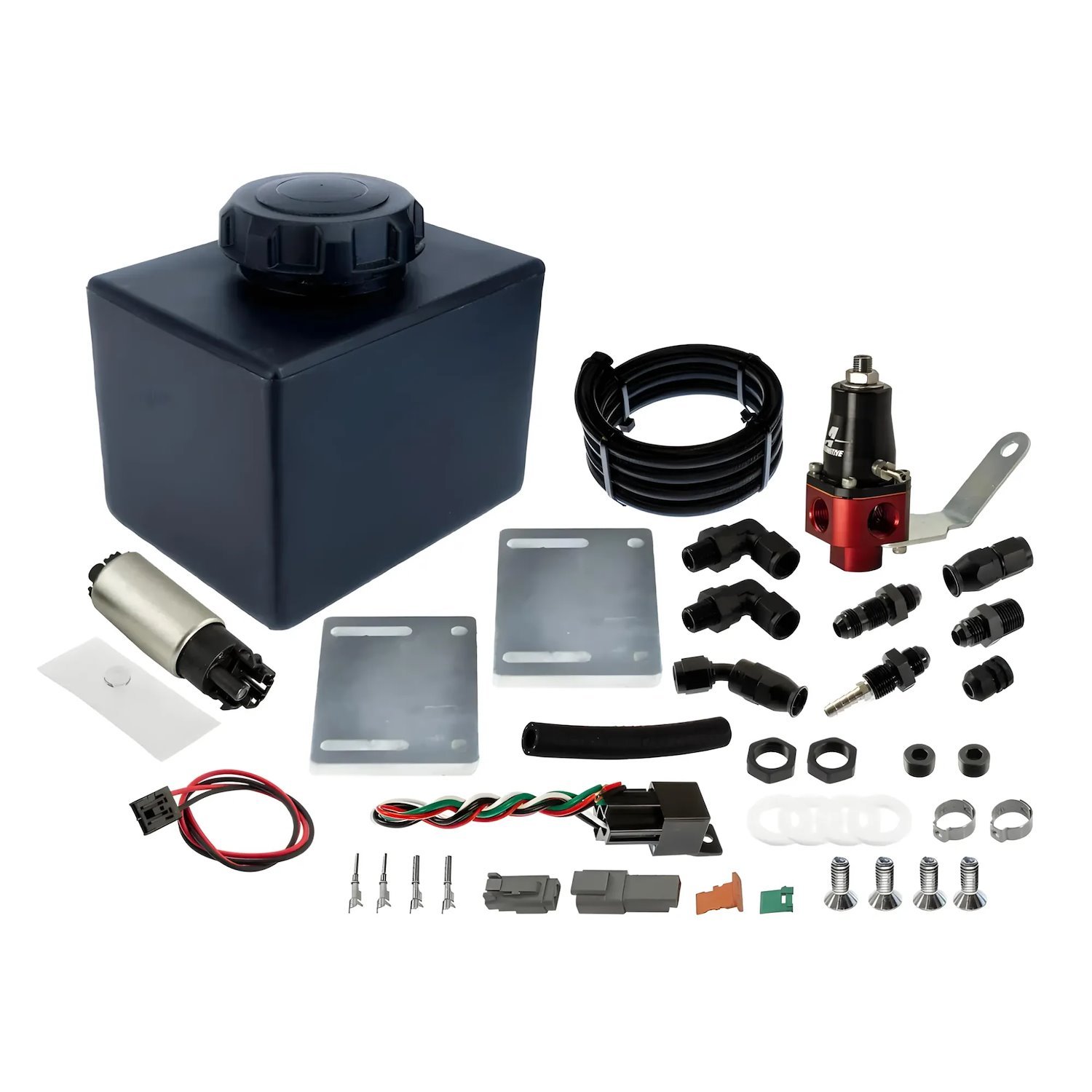 00-12051-DIY DIY Plastic Universal Battery Relocate Dedicated Fuel System, Requires Assembly, Gas/E85
