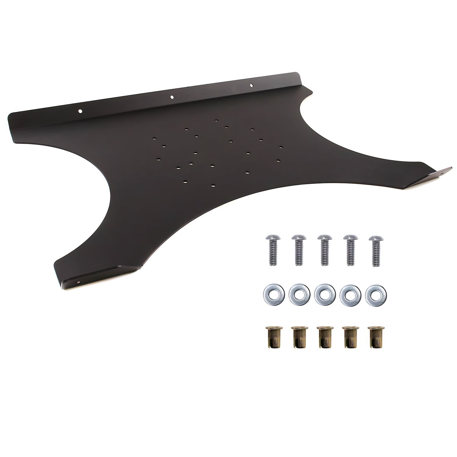 00-33005 X-Brace Bottle Bracket Mounting Plate, Ford 2011-2014 Mustang, Mounts One Bottle Between Floor and Quarter Panel