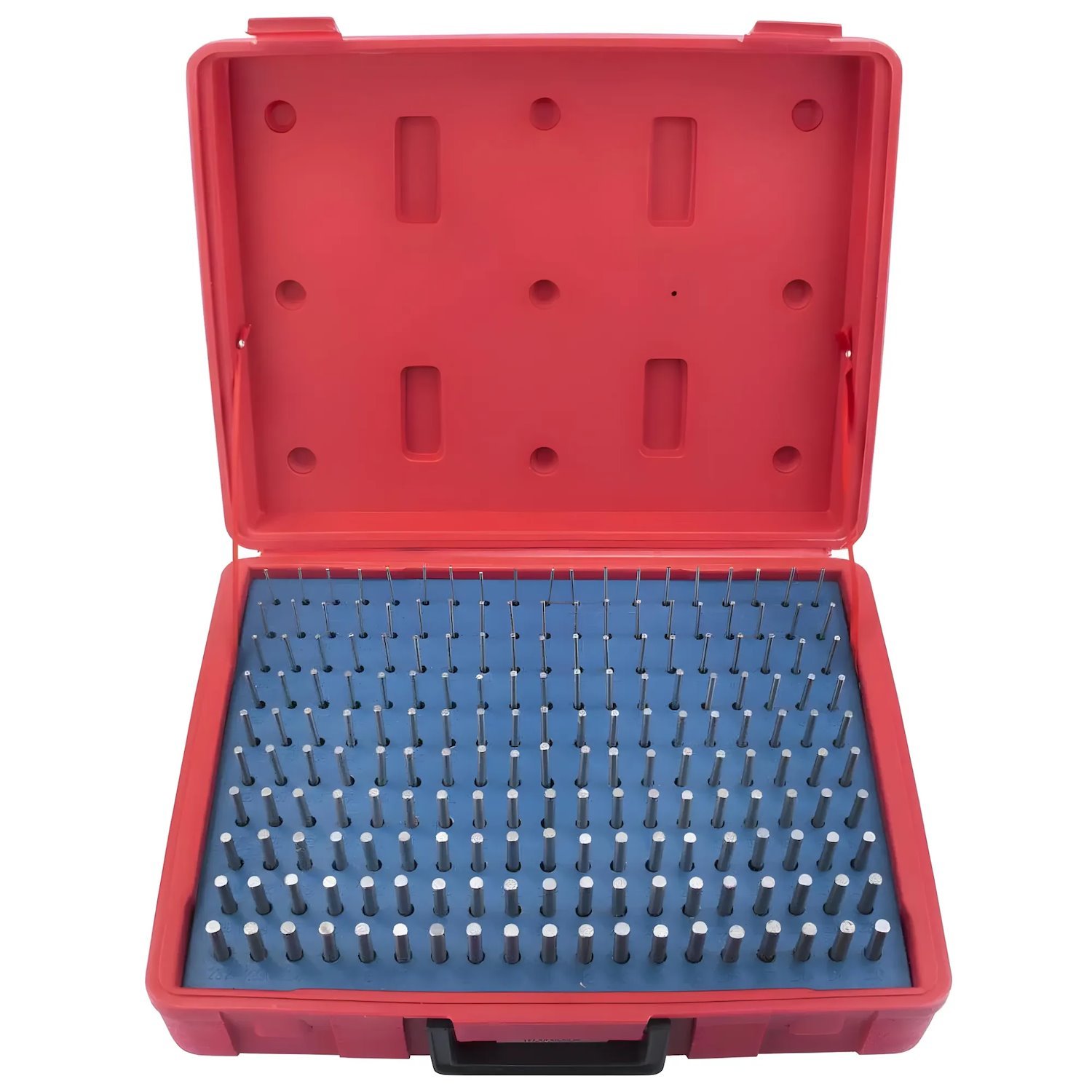 00-56013 Pin Gage Set, Size: .011-.060 in., Set qty: 50, Length: 2 in., Accuracy: +.0000-.0002 in.