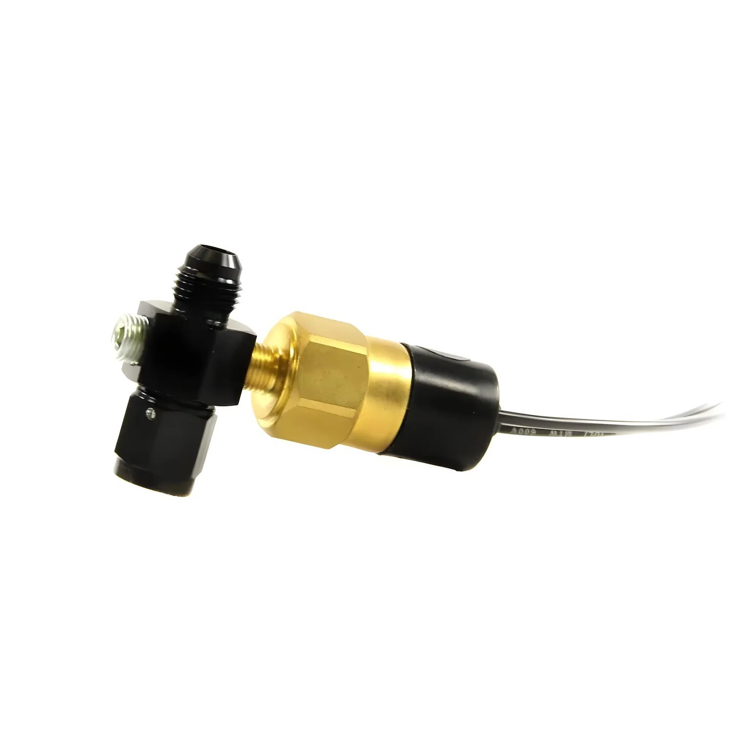00-60000-4 Fuel Pressure Safety Switch, 4AN Manifold/Low Pressure/Preset 5 psi/Adjustable 1.5-20 psi.