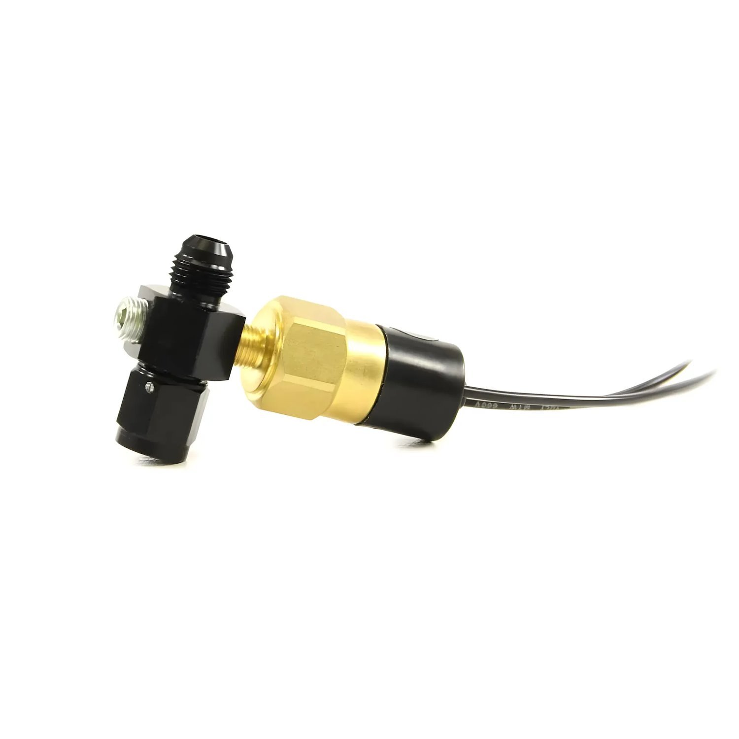 00-60000-6 Fuel Pressure Safety Switch, 6AN Manifold/Low Pressure/Preset 5 psi/Adjustable 1.5-20 psi.