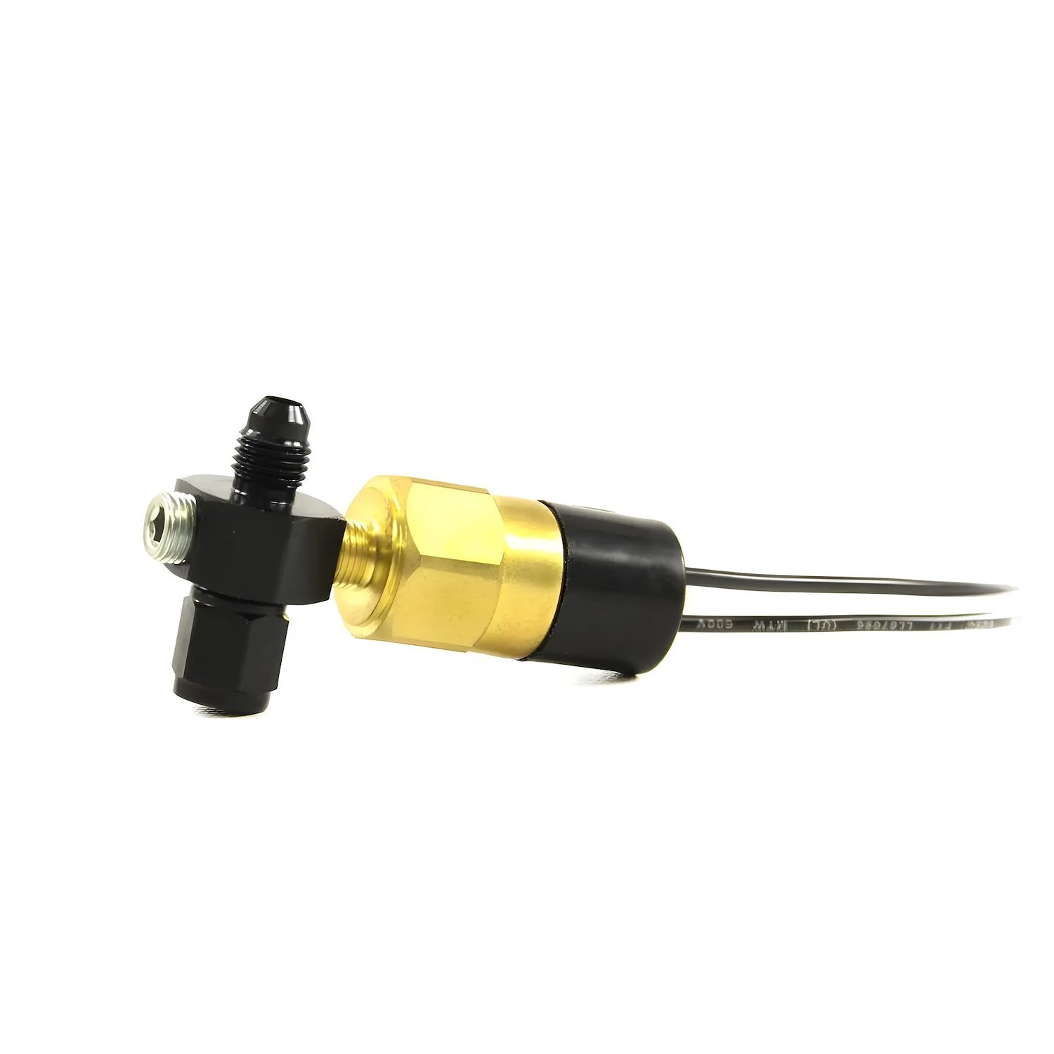 00-60001-4 Fuel Pressure Safety Switch, 4AN Manifold/High Pressure/Preset 35 psi/Adjustable 20-120 psi