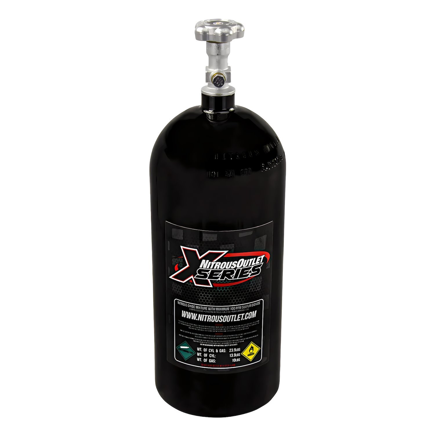 22-30140 X-Series 10lb Nitrous Bottle