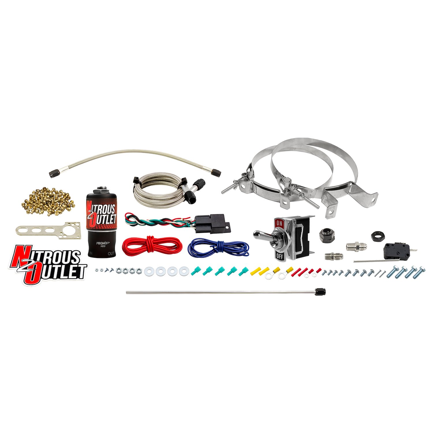 50-10101-00 Powersports Dry Single Discharge Hard-Line System, 1015202530 HP, No Bottle