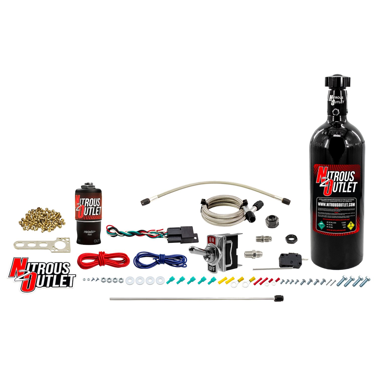 50-10101-5 Powersports Dry Single Discharge Hard-Line System, 1015202530 HP, 5LB Bottle