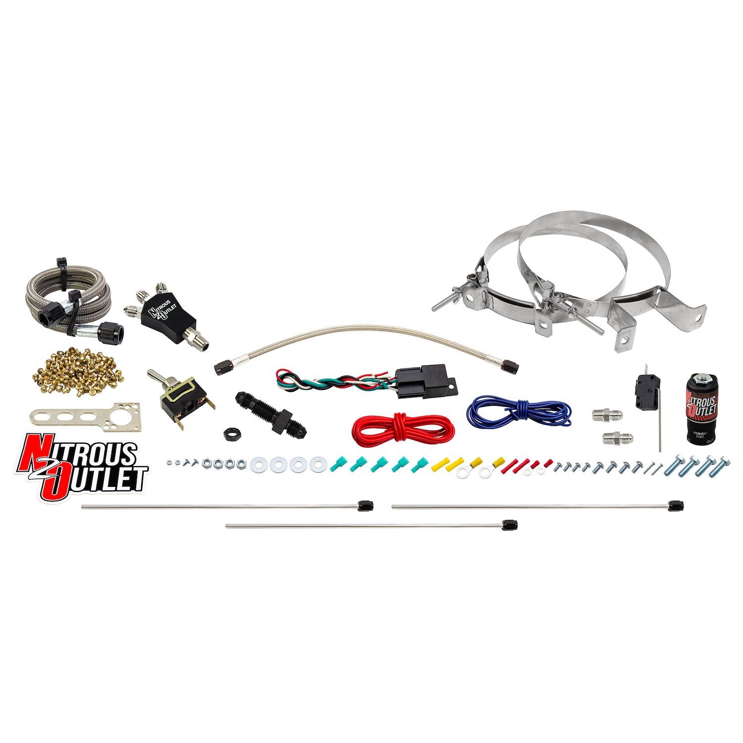 50-10103-00 Powersports Dry Triple Discharge Hard-Line System, 3045607590 HP, No Bottle