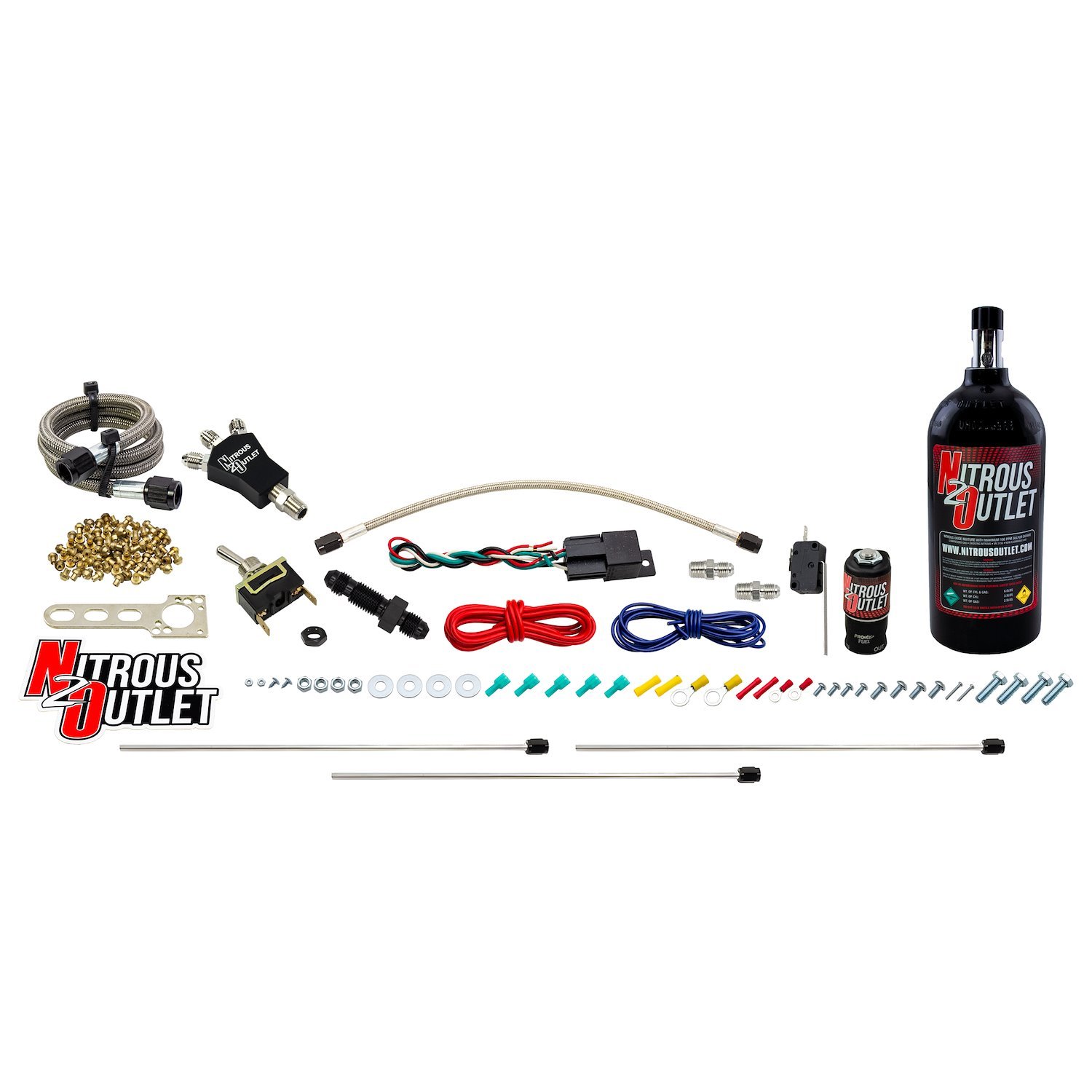 50-10103-2.5 Powersports Dry Triple Discharge Hard-Line System, 3045607590 HP, 2.5LB Bottle