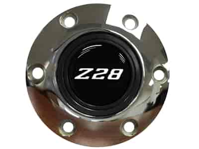 S6 Horn Button Cap White Camaro Z28 Emblem