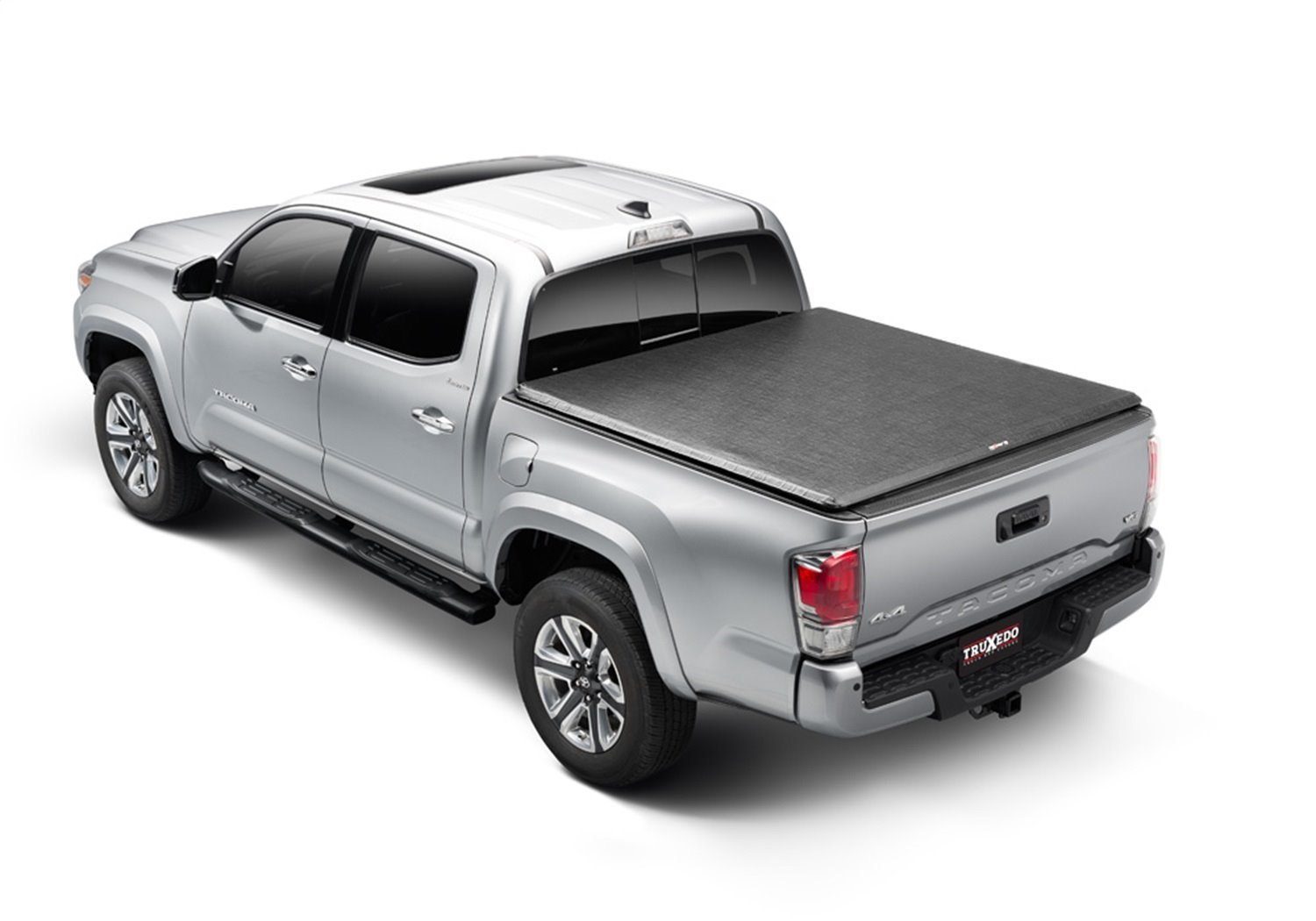 TruXport Soft Roll-Up Tonneau Cover Fits Select Toyota Tundra, With Deck Rail System, Bed Length: 6 ft. 6 in.