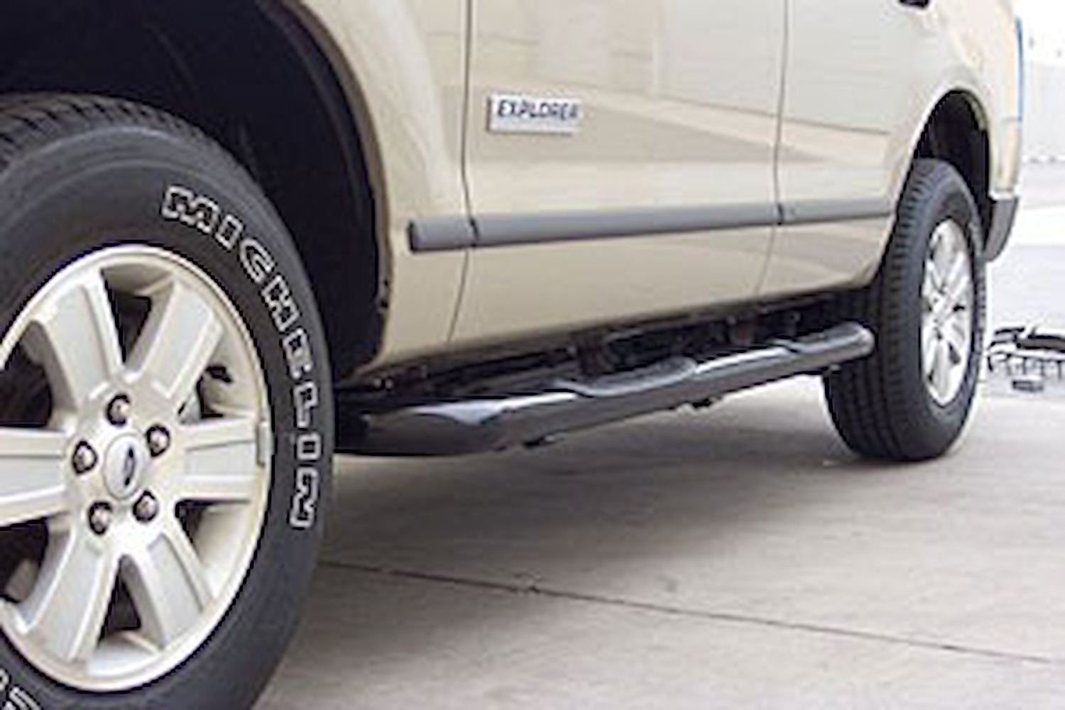 Black Powdercoated Nerf Bars 2002-2005 Ford Explorer