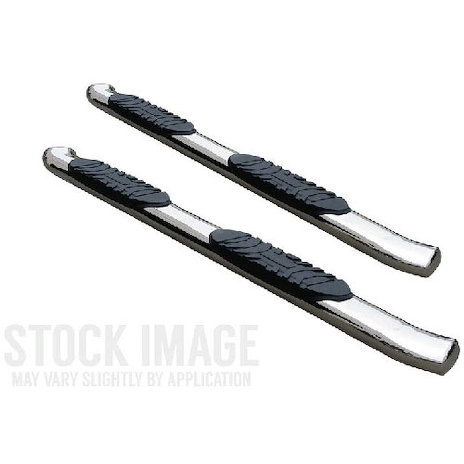 5" Oval Side Bars 1999-2013 GMC Sierra Chevy Silverado Extended Cab