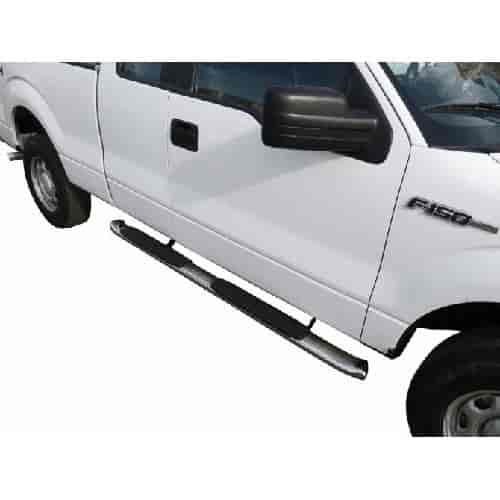 4X Series 4" Oval Side Bars 2015-2017 Ford F-150/250/350 SuperCab